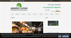 Desktop Screenshot of ambientelavoro.it